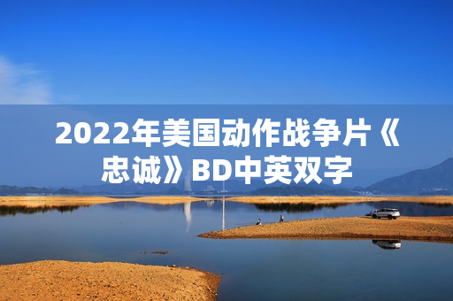 2022年美国动作战争片《忠诚》BD中英双字