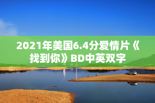 2021年美国6.4分爱情片《找到你》BD中英双字