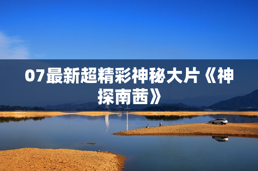 07最新超精彩神秘大片《神探南茜》