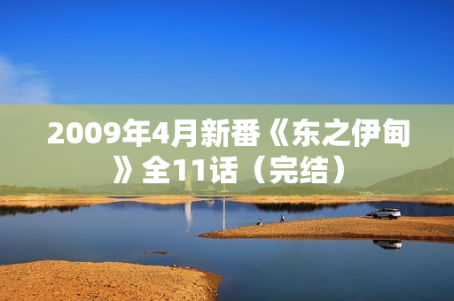 2009年4月新番《东之伊甸》全11话（完结）