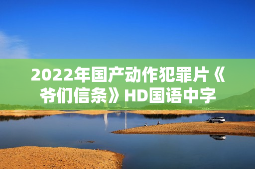2022年国产动作犯罪片《爷们信条》HD国语中字