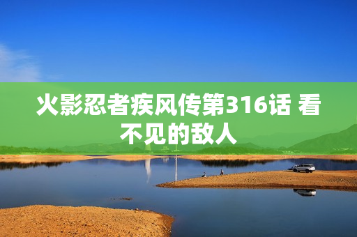 火影忍者疾风传第316话 看不见的敌人