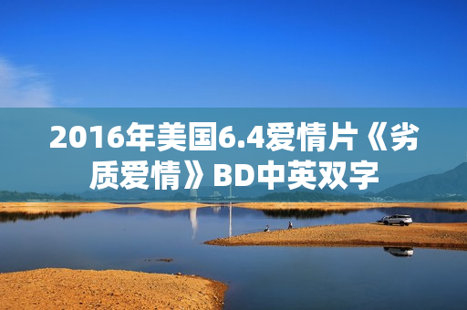 2016年美国6.4爱情片《劣质爱情》BD中英双字