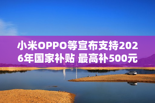 小米OPPO等宣布支持2026年国家补贴 最高补500元！