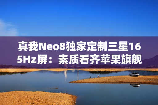真我Neo8独家定制三星165Hz屏：素质看齐苹果旗舰