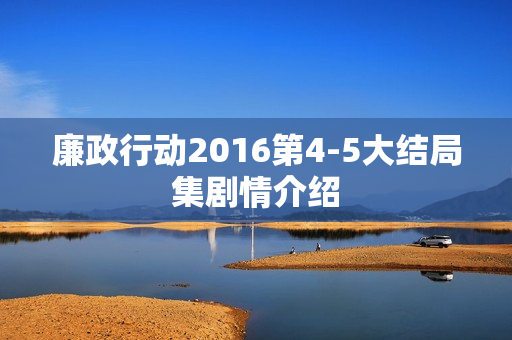 廉政行动2016第4-5大结局集剧情介绍