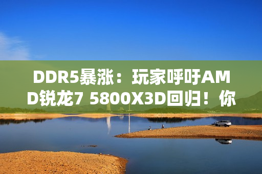 DDR5暴涨:玩家呼吁AMD锐龙7 5800X3D回归!你同意吗 DDR5暴涨:玩家呼吁AMD锐龙7 5800X3D回归!你同意吗