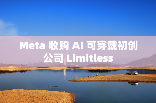 Meta 收购 AI 可穿戴初创公司 Limitless