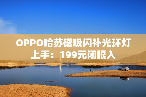 OPPO哈苏磁吸闪补光环灯上手：199元闭眼入