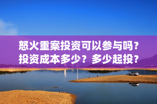 怒火重案投资可以参与吗？投资成本多少？多少起投？(怒火重案投资金额)