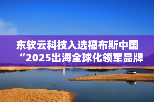 东软云科技入选福布斯中国“2025出海全球化领军品牌TOP30” 东软云科技入选福布斯中国“2025出海全球化领军品牌TOP30”