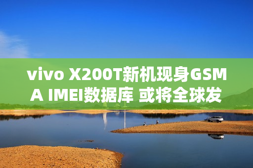 vivo X200T新机现身GSMA IMEI数据库 或将全球发布 vivo X200T新机现身GSMA IMEI数据库 或将全球发布