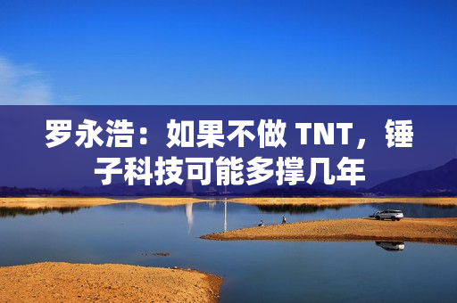 罗永浩：如果不做 TNT，锤子科技可能多撑几年