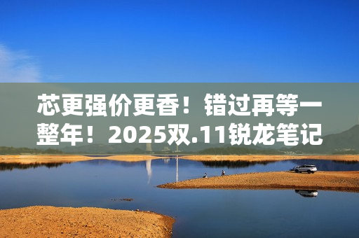 芯更强价更香！错过再等一整年！2025双.11锐龙笔记本优选