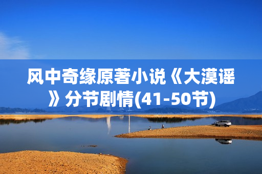 风中奇缘原著小说《大漠谣》分节剧情(41-50节)