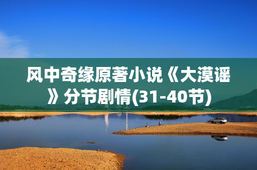 风中奇缘原著小说《大漠谣》分节剧情(31-40节)