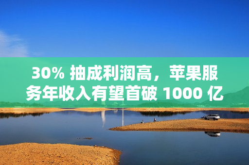 30% 抽成利润高,苹果服务年收入有望首破 1000 亿美元 30% 抽成利润高,苹果服务年收入有望首破 1000 亿美元