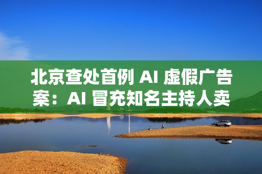 北京查处首例 AI 虚假广告案：AI 冒充知名主持人卖鱼油