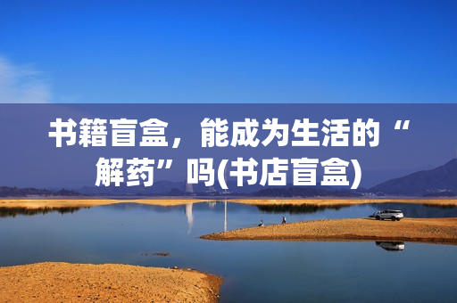 书籍盲盒，能成为生活的“解药”吗(书店盲盒)