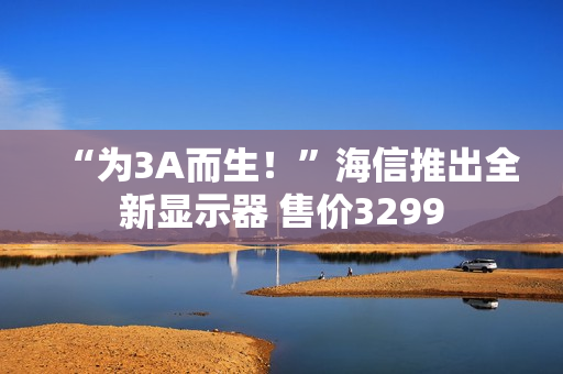 “为3A而生！”海信推出全新显示器 售价3299