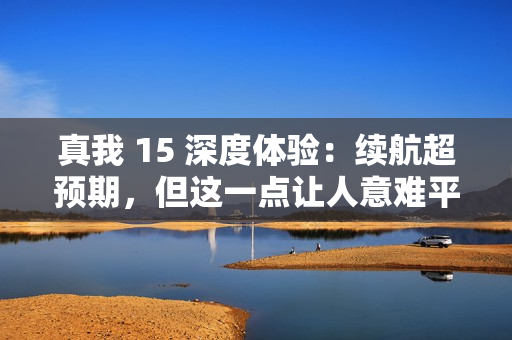 真我 15 深度体验：续航超预期，但这一点让人意难平