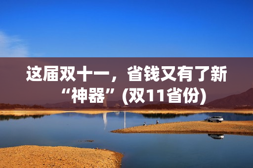 这届双十一，省钱又有了新“神器”(双11省份)