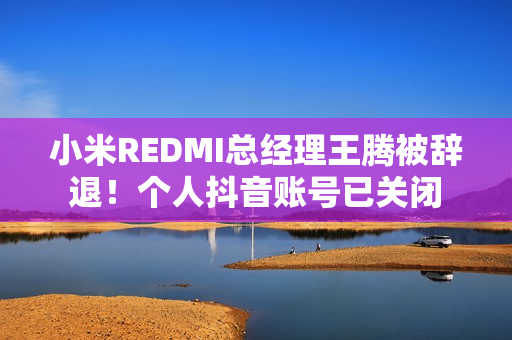 小米REDMI总经理王腾被辞退！个人抖音账号已关闭