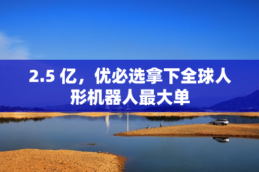 2.5 亿,优必选拿下全球人形机器人最大单 2.5 亿,优必选拿下全球人形机器人最大单