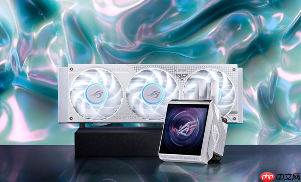 ROG幻世神海景房机箱亮相:自带9.2寸LCD屏 可旋转风扇支架