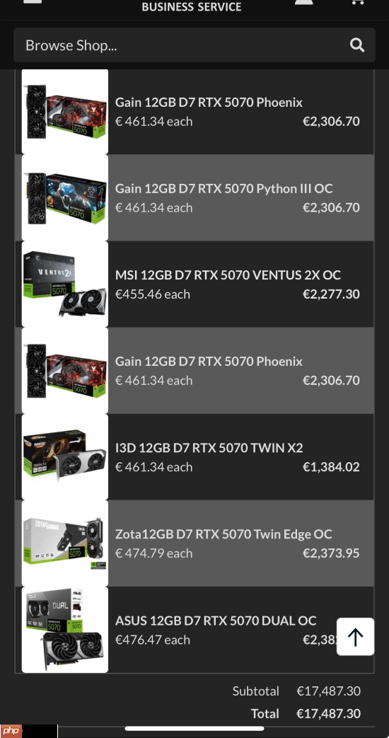 国外显卡大缺货!RTX 50高端卡几乎要停售