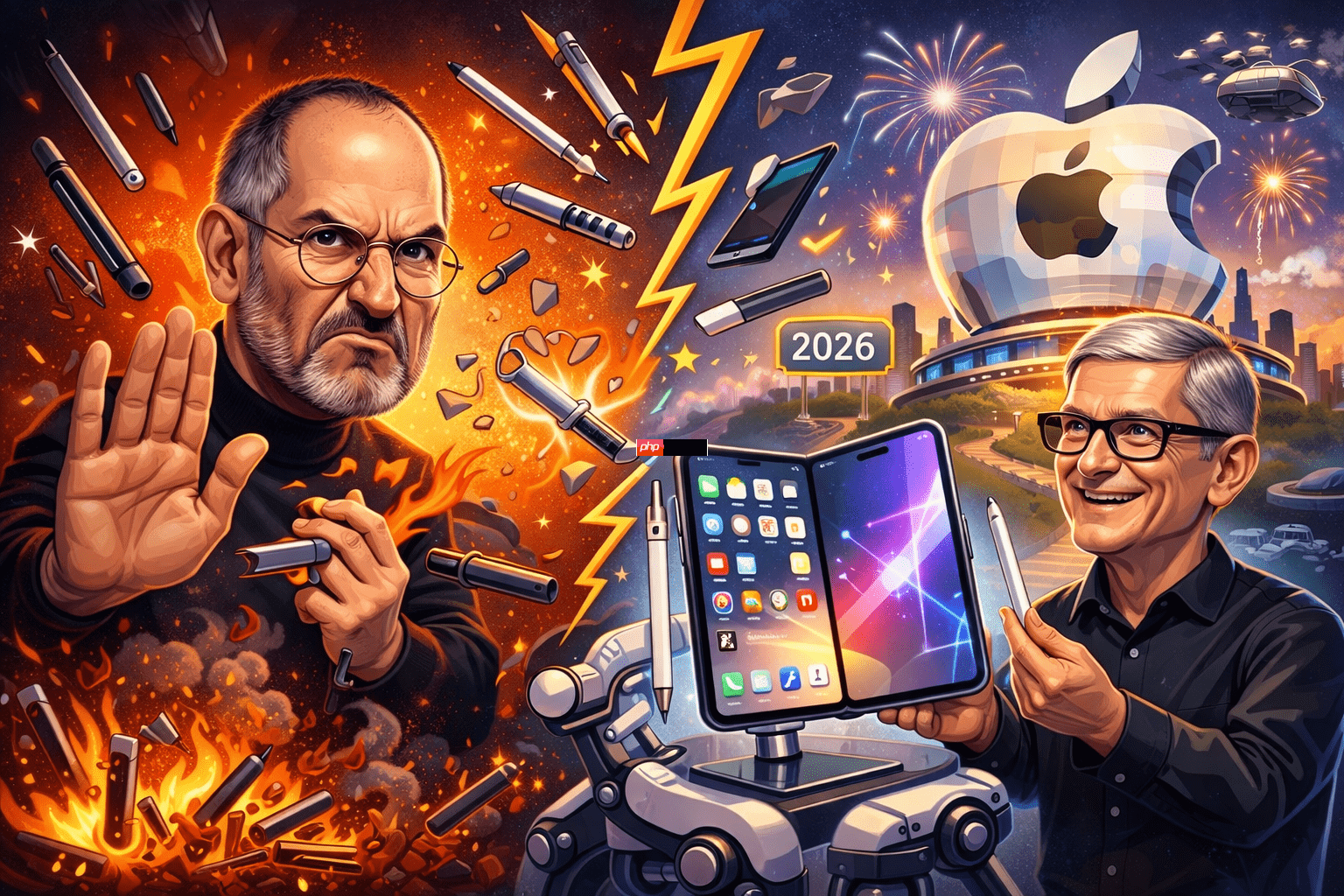 贾伯斯曾嫌触控笔!2026展望iPhone Fold支援笔功能恐成转单关键