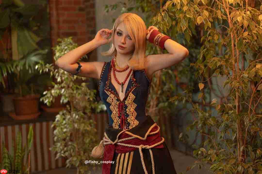 太大胆了! 俄罗斯模特cos《巫师3》凯拉·梅兹