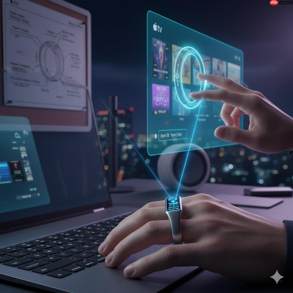 智慧戒指也能遥控电脑?从Apple Ring专利轨迹一窥苹果穿戴装置布局