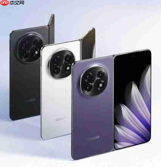 首款骁龙8E5折叠屏手机!OPPO Find N6核心配置揭晓