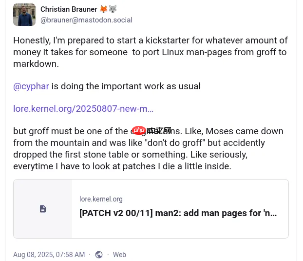 Linux 内核新 Mount API 文档终于完善:耗时 6 年才出现在 man 手册中