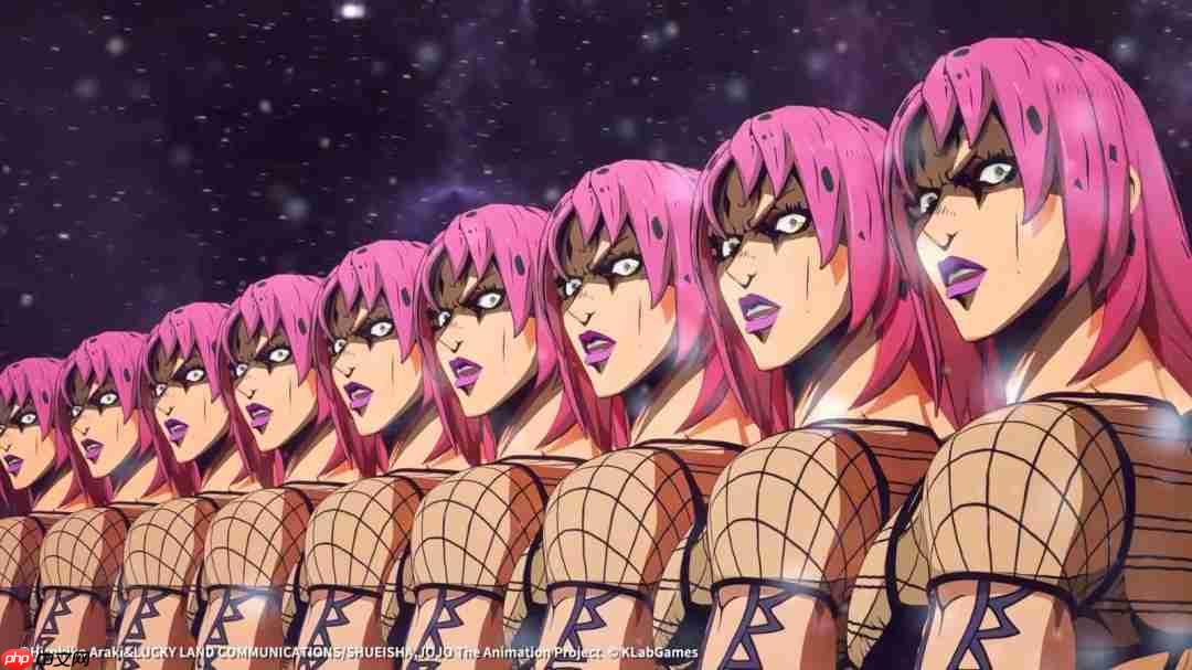 手游《JOJO的奇妙冒险：黄金赞歌》首曝PV&实机发布