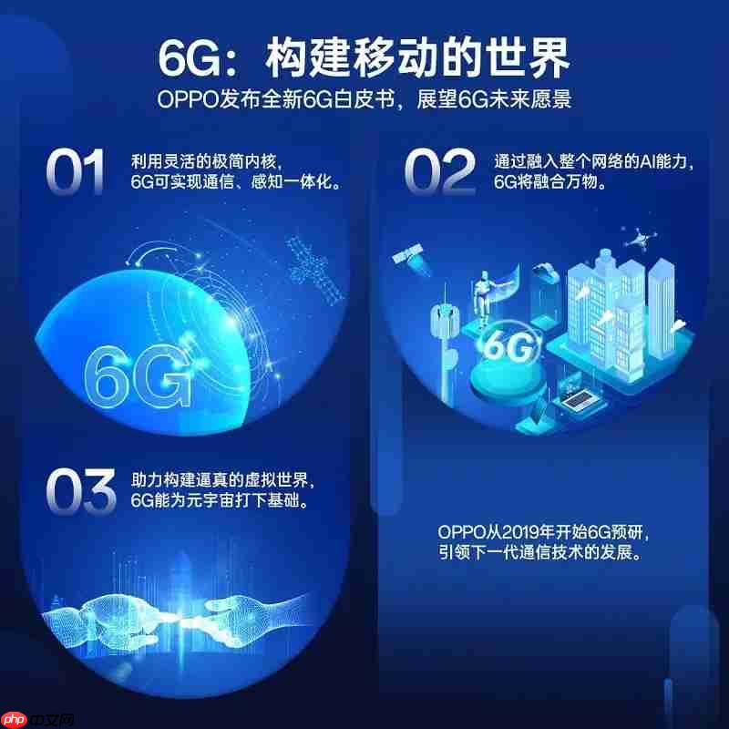 OPPO杨宁:6G时代智能手机仍是核心终端,AI智能体将重塑连接生态