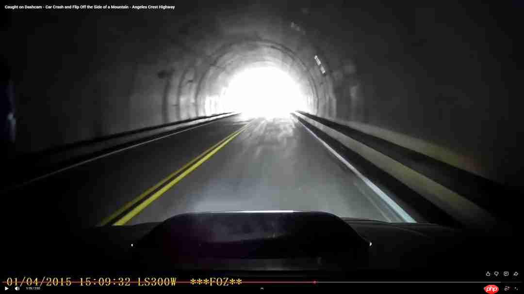 洛杉矶“死亡隧道”!网友开车还原Vince死亡时刻