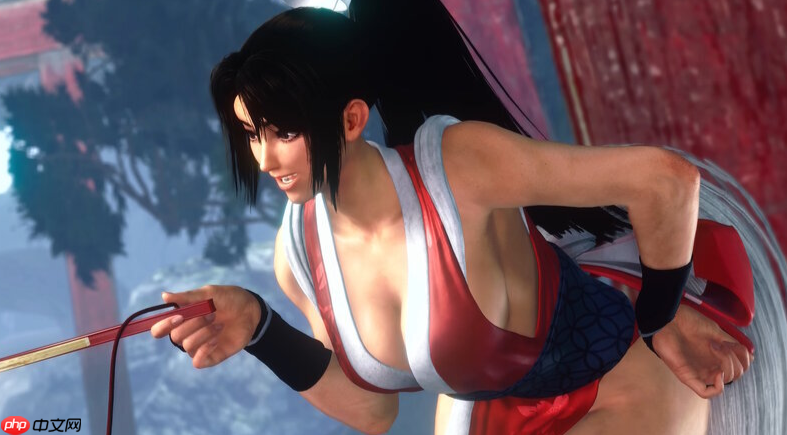 《饿狼传说》不知火舞1/7手办公布：皮革裤翘臀很性感