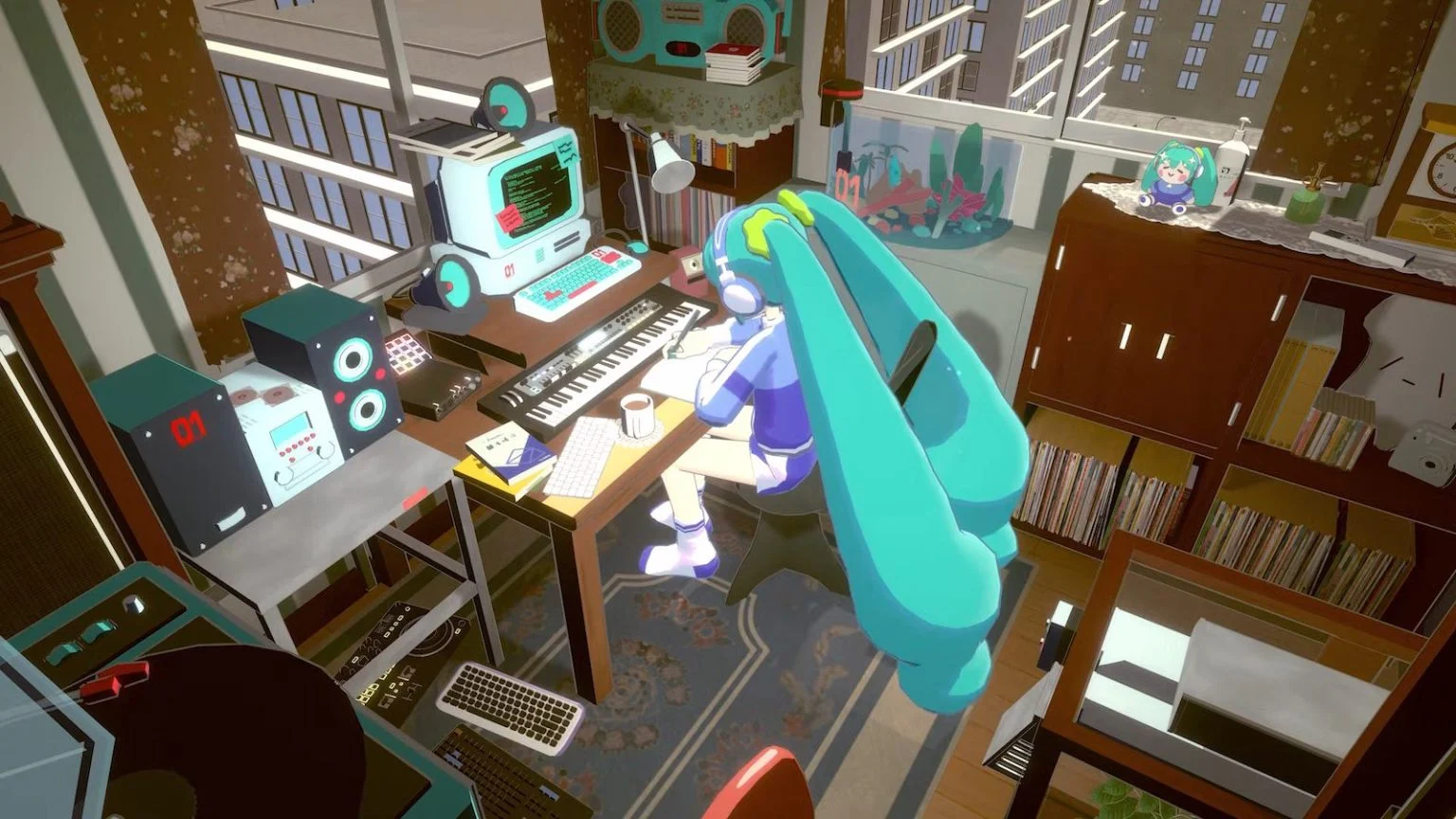 《gogh:虚拟形象与专注》联动初音未来DLC发布