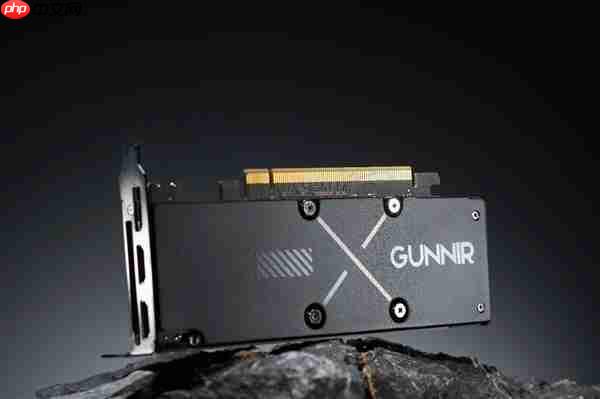 全金属外壳 帅爆！蓝戟发布单风扇迷你版Intel锐炫Pro B50专业显卡