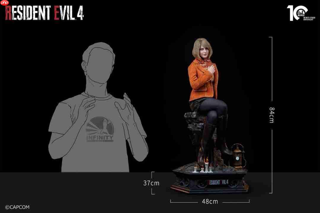 栩栩如生！《生化危机4》艾什莉1:2比例雕像开启预购