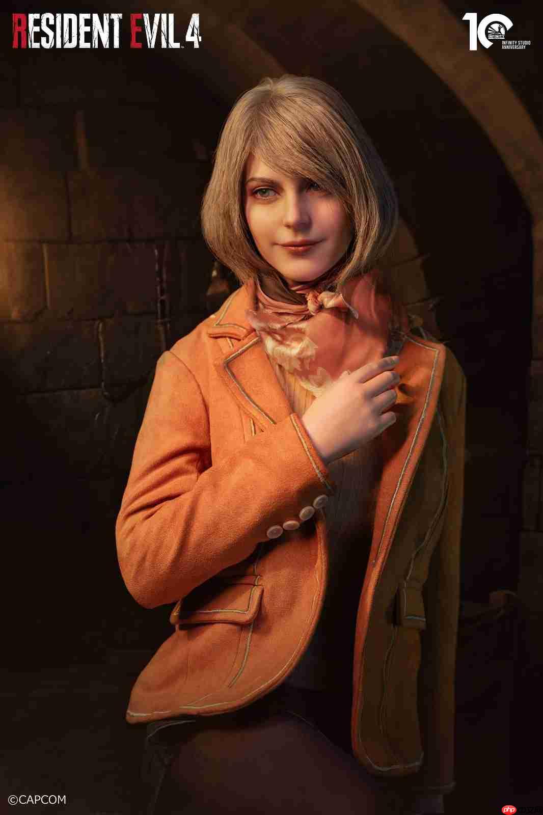 栩栩如生！《生化危机4》艾什莉1:2比例雕像开启预购