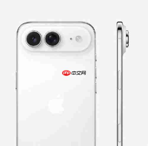 初代销量惨淡近乎停产!iPhone Air 2计划升级双摄+降价