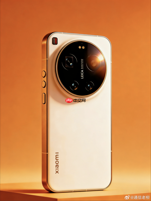 小米17 Ultra渲染图曝光：采用圆形模组设计 本月发布