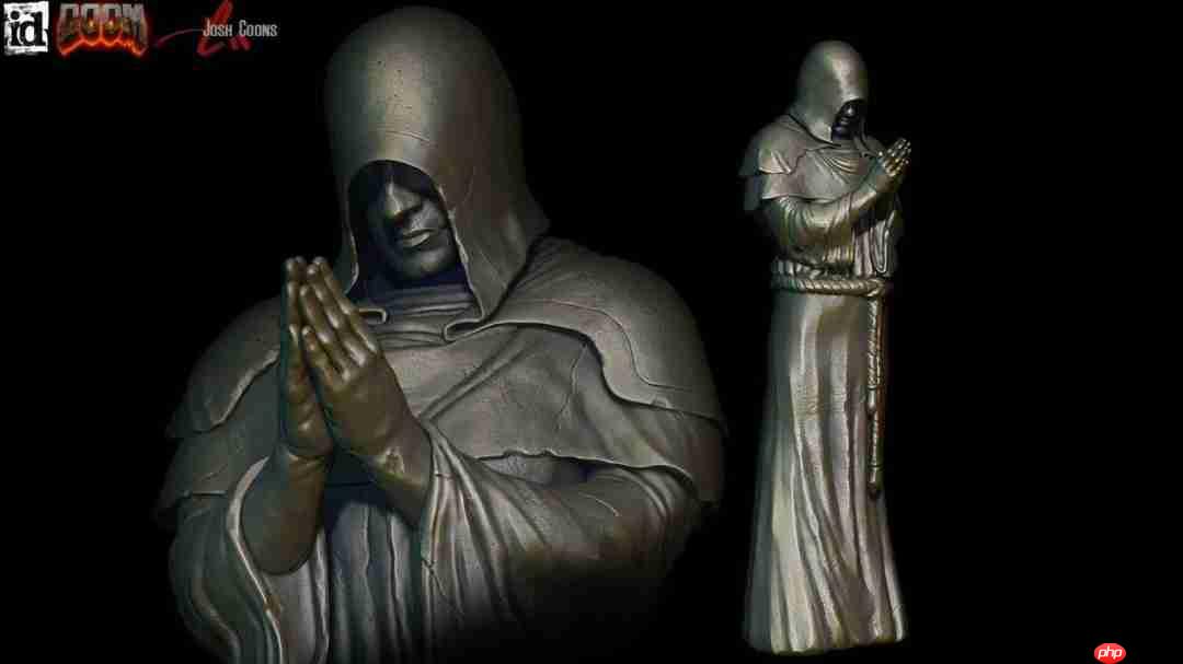 原版《毁灭战士4》美术概念图 活体兵器四足坦克等