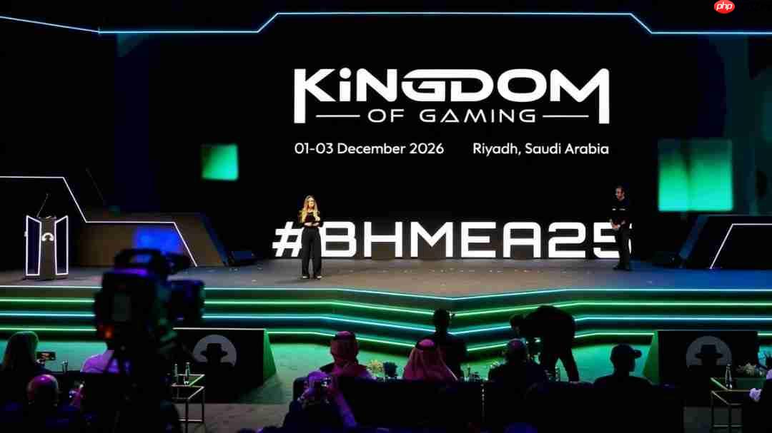 沙特官宣2026年主办大型国际游戏峰会 目标吸引2万人