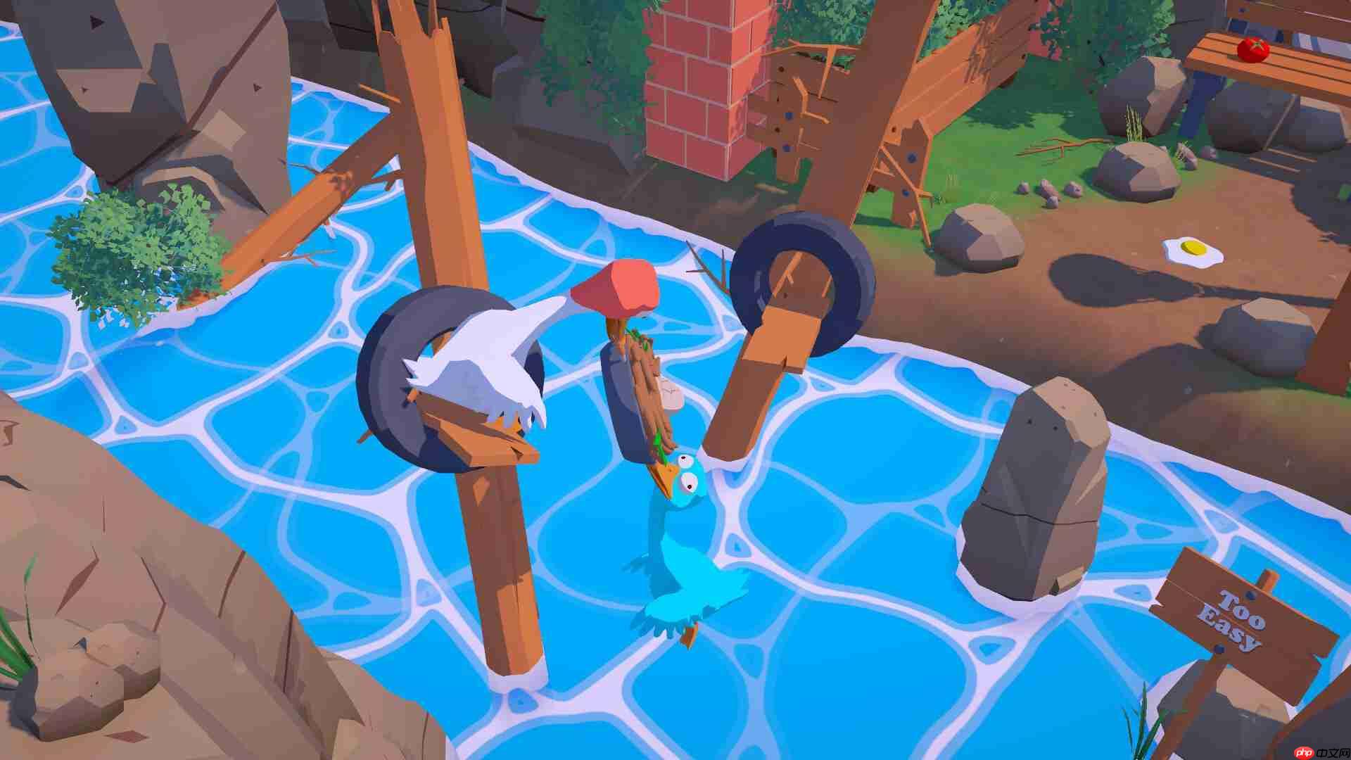 动作游戏《蛋尽援绝》合作运蛋竞速赛：2只鹅究竟能否写下永久历史？