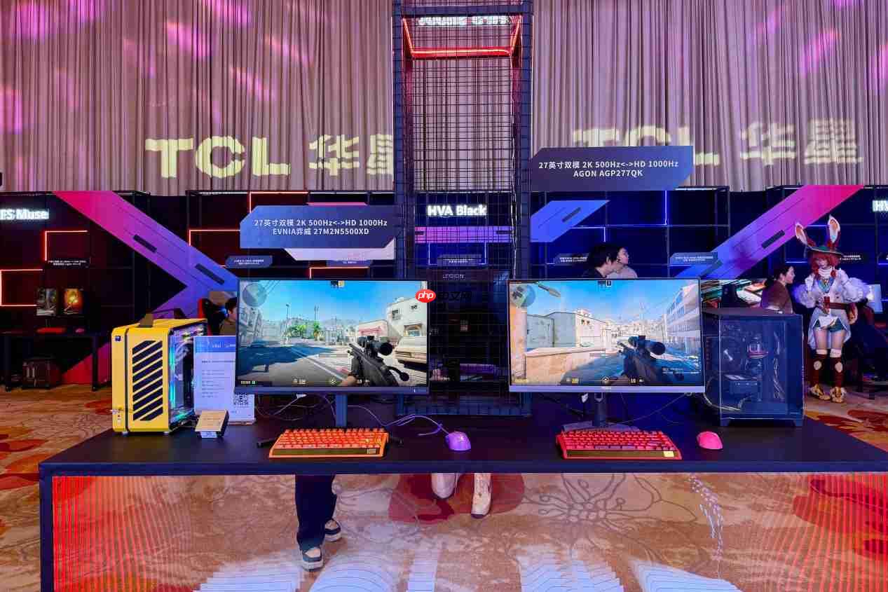 双冠合璧,双模千帧!EVNIA弈威携手TCL华星,首款千帧双模电竞显示器重装亮相