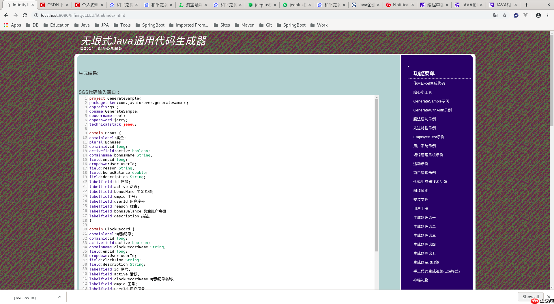 无垠式通用代码生成器冰雪女王尝鲜版三,修复与完善